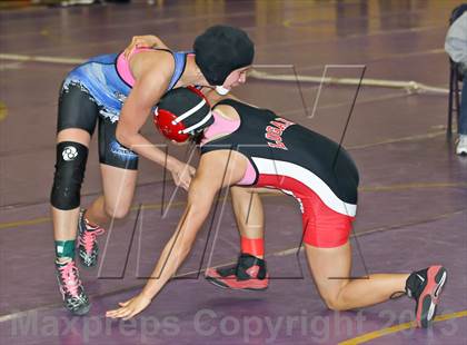 Thumbnail 3 in CIF State Girls Wrestling Championships (Round 4) photogallery.