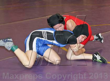 Thumbnail 2 in CIF State Girls Wrestling Championships (Round 4) photogallery.