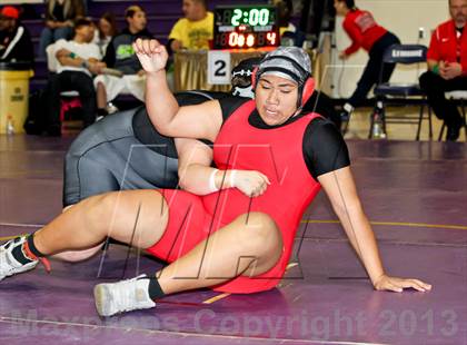 Thumbnail 1 in CIF State Girls Wrestling Championships (Round 4) photogallery.