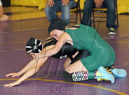Thumbnail 1 in CIF State Girls Wrestling Championships (Round 4) photogallery.