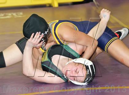 Thumbnail 3 in CIF State Girls Wrestling Championships (Round 4) photogallery.