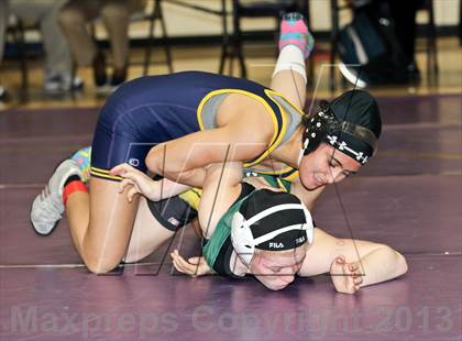 Thumbnail 1 in CIF State Girls Wrestling Championships (Round 4) photogallery.