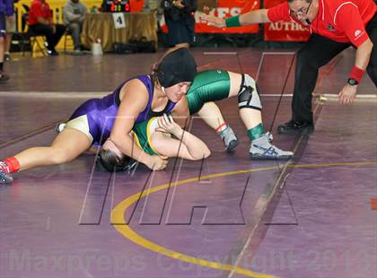 Thumbnail 3 in CIF State Girls Wrestling Championships (Round 4) photogallery.