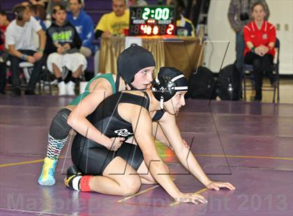 Thumbnail 2 in CIF State Girls Wrestling Championships (Round 4) photogallery.
