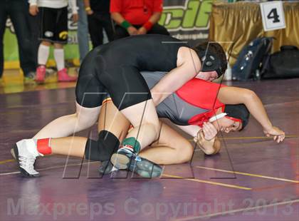 Thumbnail 2 in CIF State Girls Wrestling Championships (Round 4) photogallery.