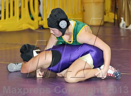 Thumbnail 1 in CIF State Girls Wrestling Championships (Round 4) photogallery.