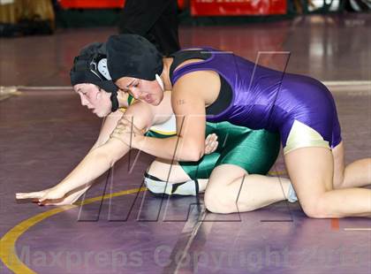 Thumbnail 1 in CIF State Girls Wrestling Championships (Round 4) photogallery.