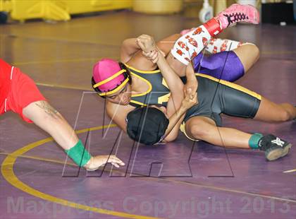 Thumbnail 3 in CIF State Girls Wrestling Championships (Round 4) photogallery.