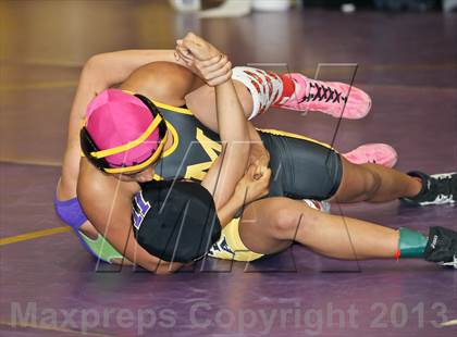 Thumbnail 1 in CIF State Girls Wrestling Championships (Round 4) photogallery.