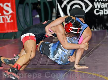 Thumbnail 1 in CIF State Girls Wrestling Championships (Round 4) photogallery.