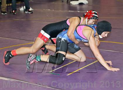 Thumbnail 2 in CIF State Girls Wrestling Championships (Round 4) photogallery.