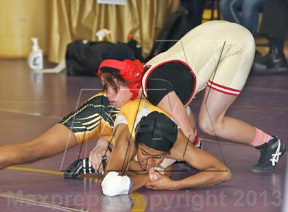 Thumbnail 1 in CIF State Girls Wrestling Championships (Round 4) photogallery.