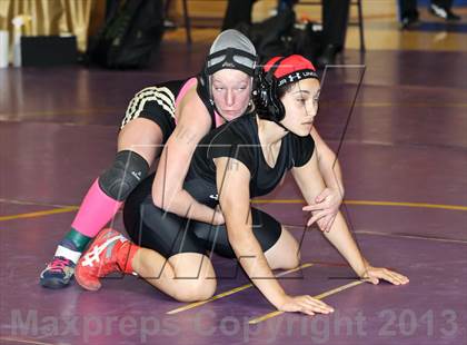 Thumbnail 3 in CIF State Girls Wrestling Championships (Round 4) photogallery.