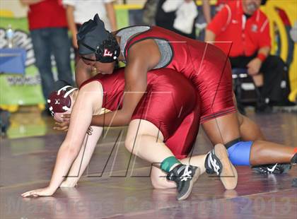 Thumbnail 1 in CIF State Girls Wrestling Championships (Round 4) photogallery.