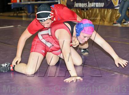Thumbnail 2 in CIF State Girls Wrestling Championships (Round 4) photogallery.