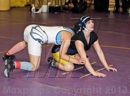 Thumbnail 3 in CIF State Girls Wrestling Championships (Round 4) photogallery.
