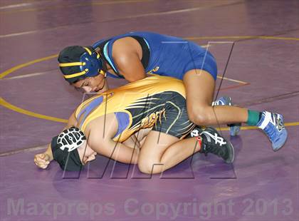Thumbnail 3 in CIF State Girls Wrestling Championships (Round 4) photogallery.
