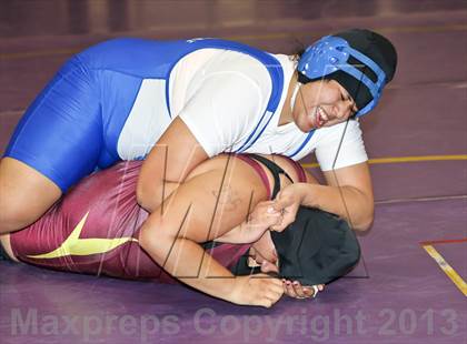 Thumbnail 2 in CIF State Girls Wrestling Championships (Round 4) photogallery.