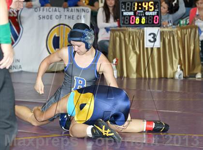Thumbnail 2 in CIF State Girls Wrestling Championships (Round 4) photogallery.