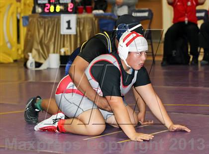 Thumbnail 2 in CIF State Girls Wrestling Championships (Round 4) photogallery.