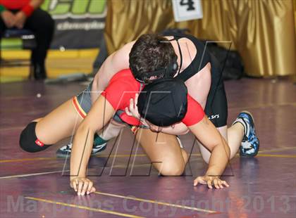 Thumbnail 3 in CIF State Girls Wrestling Championships (Round 4) photogallery.