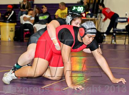 Thumbnail 3 in CIF State Girls Wrestling Championships (Round 4) photogallery.
