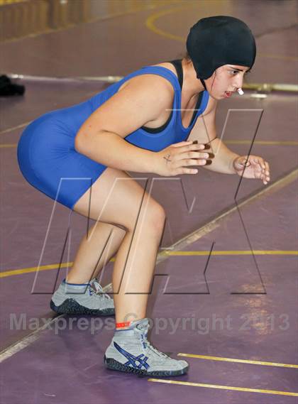 Thumbnail 2 in CIF State Girls Wrestling Championships (Round 4) photogallery.