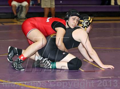 Thumbnail 2 in CIF State Girls Wrestling Championships (Round 4) photogallery.