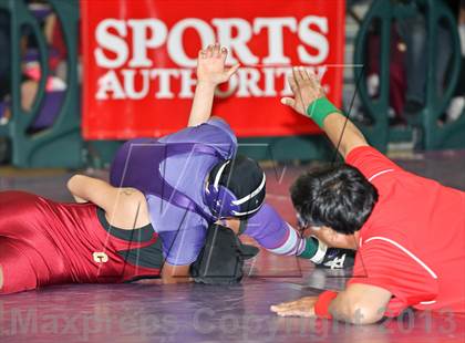 Thumbnail 3 in CIF State Girls Wrestling Championships (Round 4) photogallery.