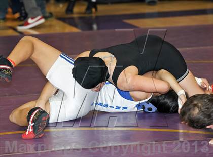 Thumbnail 2 in CIF State Girls Wrestling Championships (Round 4) photogallery.