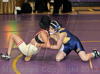 Thumbnail 3 in CIF State Girls Wrestling Championships (Round 4) photogallery.
