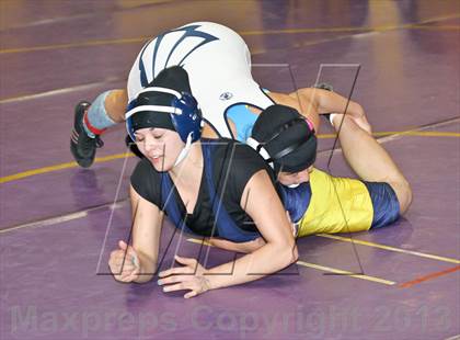 Thumbnail 2 in CIF State Girls Wrestling Championships (Round 4) photogallery.