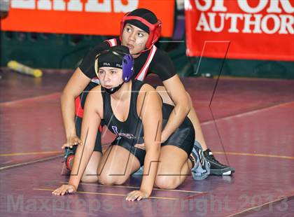 Thumbnail 2 in CIF State Girls Wrestling Championships (Round 4) photogallery.