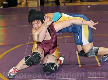 Thumbnail 3 in CIF State Girls Wrestling Championships (Round 4) photogallery.