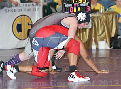 Thumbnail 3 in CIF State Girls Wrestling Championships (Round 4) photogallery.