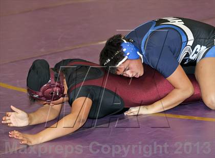 Thumbnail 1 in CIF State Girls Wrestling Championships (Round 4) photogallery.