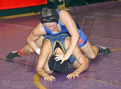 Thumbnail 1 in CIF State Girls Wrestling Championships (Round 4) photogallery.