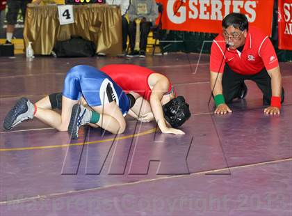 Thumbnail 2 in CIF State Girls Wrestling Championships (Round 4) photogallery.