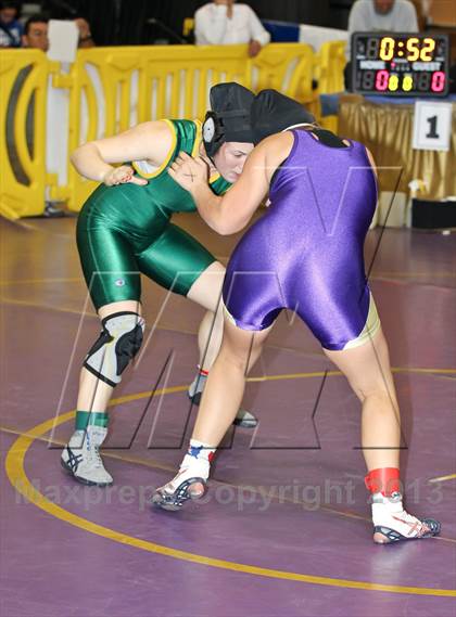 Thumbnail 1 in CIF State Girls Wrestling Championships (Round 4) photogallery.
