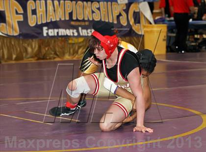 Thumbnail 1 in CIF State Girls Wrestling Championships (Round 4) photogallery.