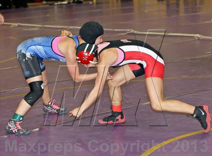 Thumbnail 1 in CIF State Girls Wrestling Championships (Round 4) photogallery.
