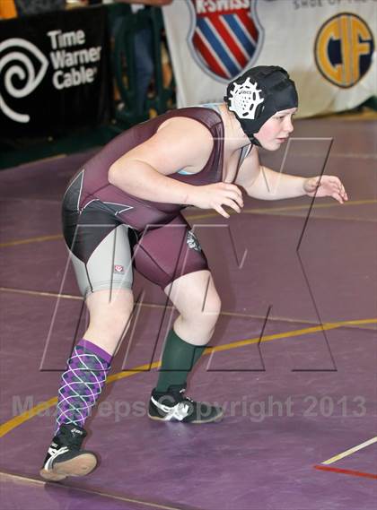 Thumbnail 1 in CIF State Girls Wrestling Championships (Round 4) photogallery.