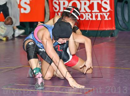 Thumbnail 1 in CIF State Girls Wrestling Championships (Round 4) photogallery.