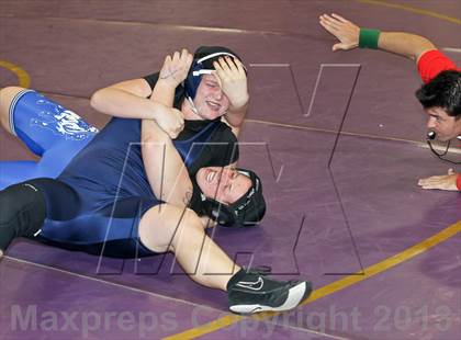 Thumbnail 2 in CIF State Girls Wrestling Championships (Round 4) photogallery.
