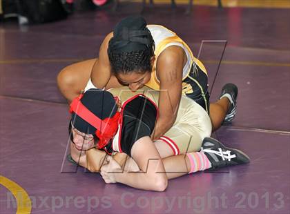 Thumbnail 2 in CIF State Girls Wrestling Championships (Round 4) photogallery.