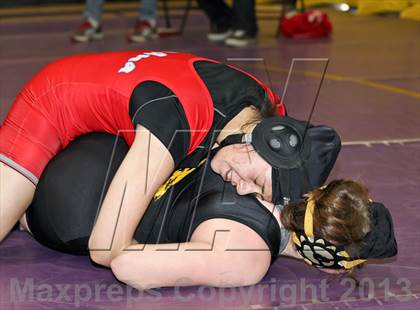 Thumbnail 3 in CIF State Girls Wrestling Championships (Round 4) photogallery.