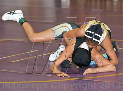 Thumbnail 3 in CIF State Girls Wrestling Championships (Round 4) photogallery.