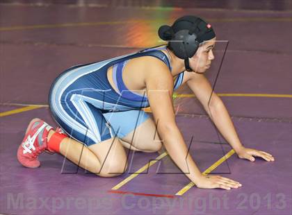 Thumbnail 2 in CIF State Girls Wrestling Championships (Round 4) photogallery.