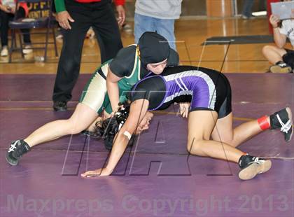 Thumbnail 1 in CIF State Girls Wrestling Championships (Round 4) photogallery.