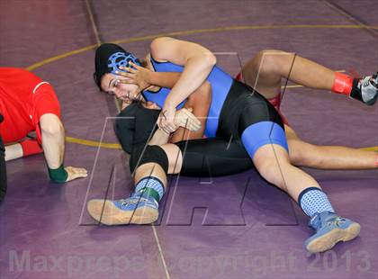 Thumbnail 3 in CIF State Girls Wrestling Championships (Round 4) photogallery.